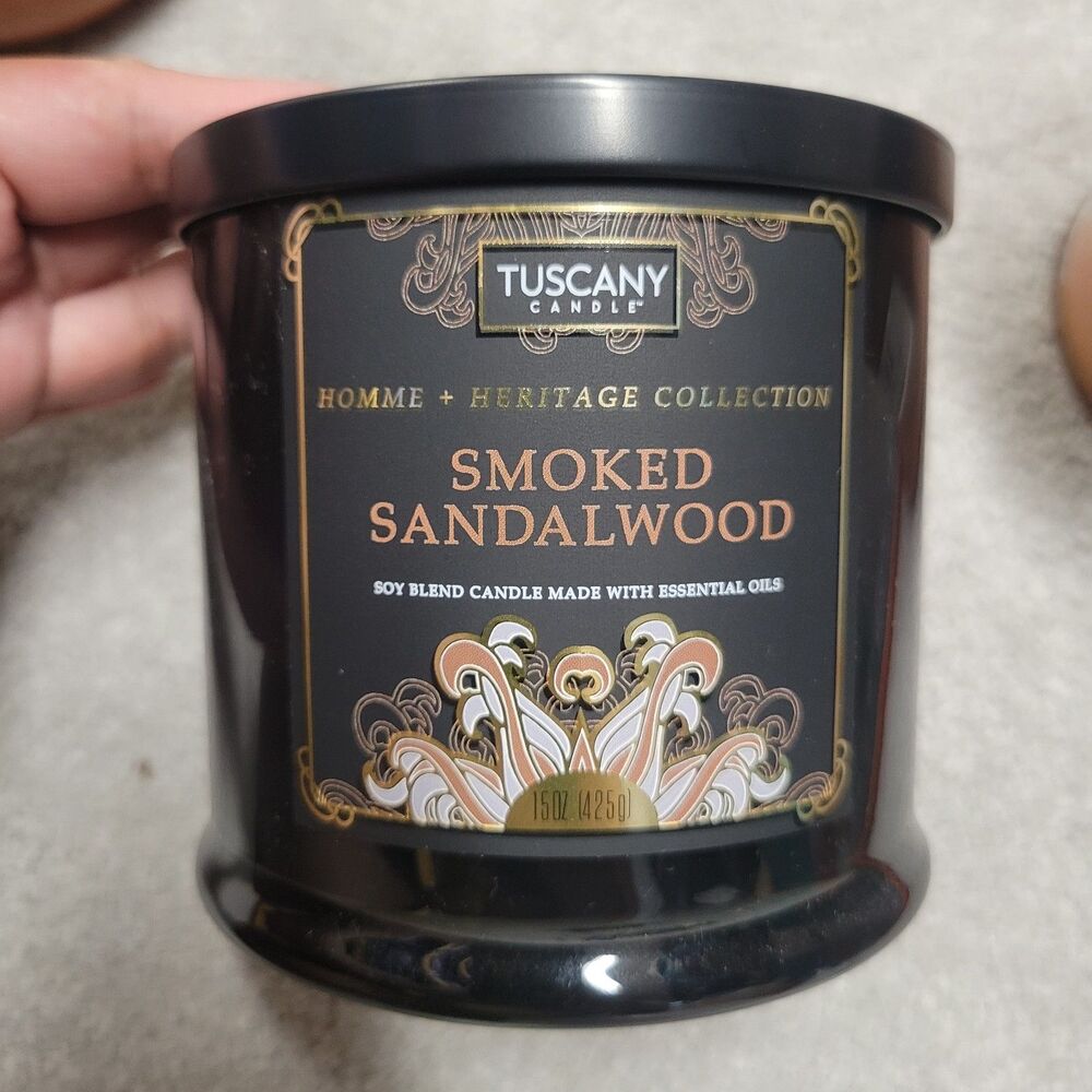 Tuscany Smoked Sandalwood Candle